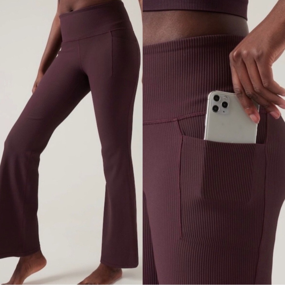 Athleta Salutation Stash Rib Flare